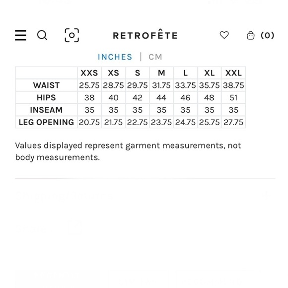 Retrofete Seroya NWT Adelina ruched parachute 90’s  Cargo Pants hot pink size XS - Picture 12 of 12